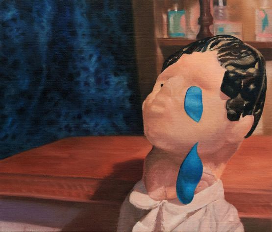 Tears the Color of Gin  by Shih Yung Chun contemporary artwork Painting