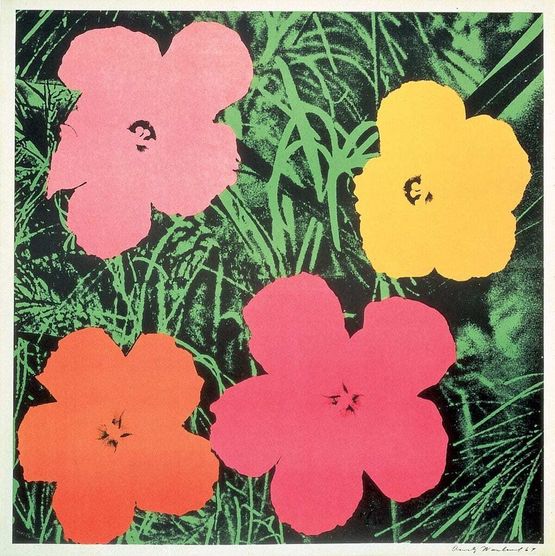 Flowers FS II.6 by Andy Warhol contemporary artwork Works on Paper