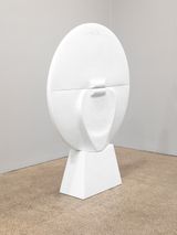 Luna Lunar by Zilia Sanchez contemporary artwork sculpture