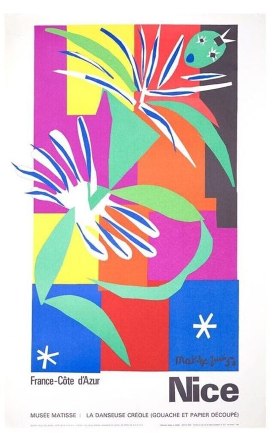 Danseuse Creole Nice Cote DAzur by Henri Matisse contemporary artwork Print