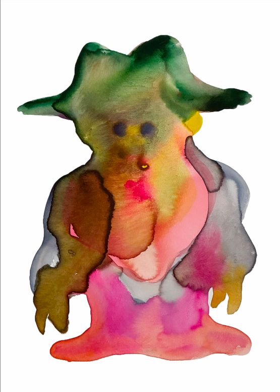 Just A Boy by Fabien Verschaere contemporary artwork Painting