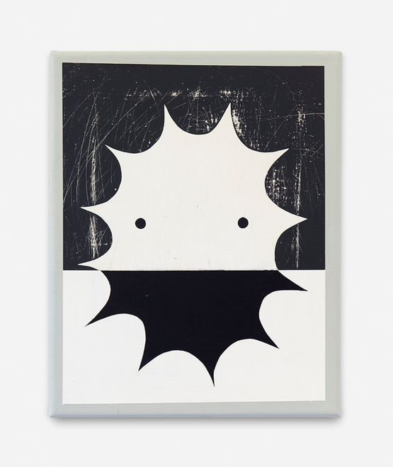 One day my star next day my monster version 2 by Henriette Grahnert contemporary artwork Painting