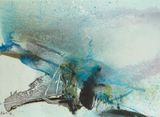 Composition 1979 by Chuang Che contemporary artwork painting works on paper