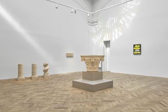 Contemporary art exhibition Ian Hamilton Finlay Fragments at Ingleby Edinburgh United Kingdom