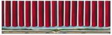 Untitled Curtain with train I and II by Andreas Schulze contemporary artwork painting textile