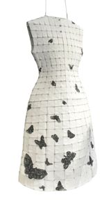 Butterfly Dress Lanvin Project by Wong Lai-Ching Fiona contemporary artwork sculpture