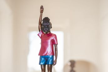 Contemporary art exhibition Dennis Osadebe Hope is Action at Christopher Moller Gallery Cape Town South Africa