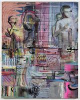Sumpf by Markus Oehlen contemporary artwork painting works on paper