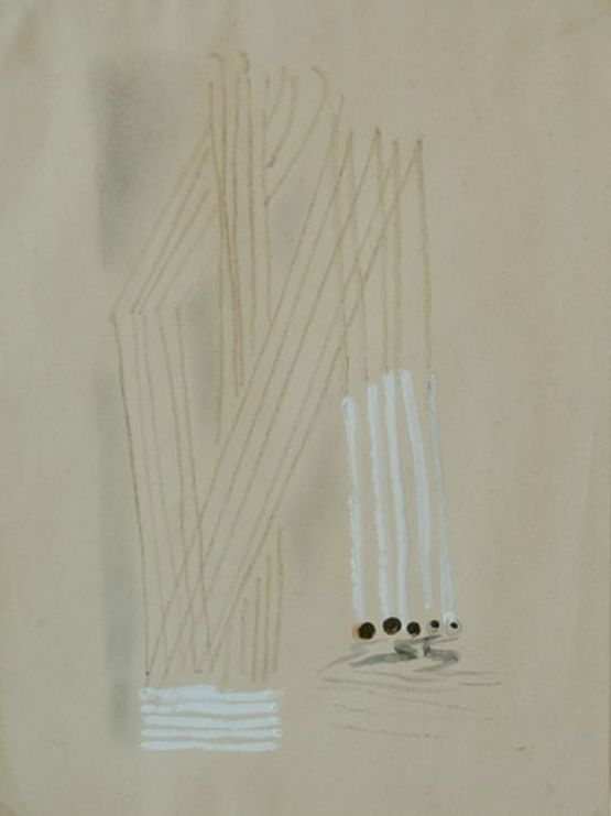 Senza titolo by Fausto Melotti contemporary artwork Works on Paper