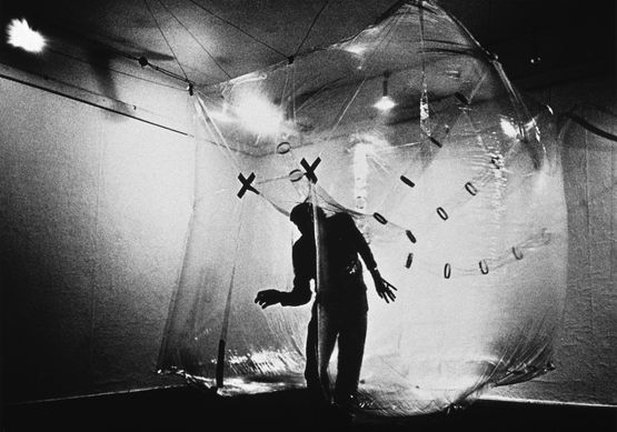 Pneumatischer Raum Prototyp 5 by Walter Pichler contemporary artwork Photography