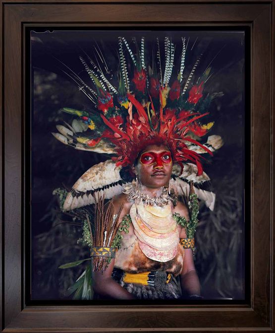 Betina Kagai  Chimbu  Papua New Guinea by Jimmy Nelson contemporary artwork Photography