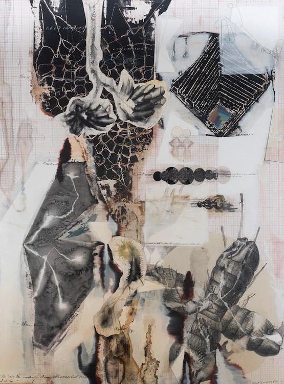 PalindromeAnagram Painting by Jitish Kallat contemporary artwork Mixed Media