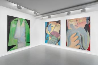 Contemporary art exhibition Aurelie Gravas My Virgin Skin on Yours at Almine Rech Paris Rue de Turenne France