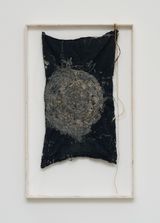 indigo 4 by Junko Oki contemporary artwork mixed media sculpture textile