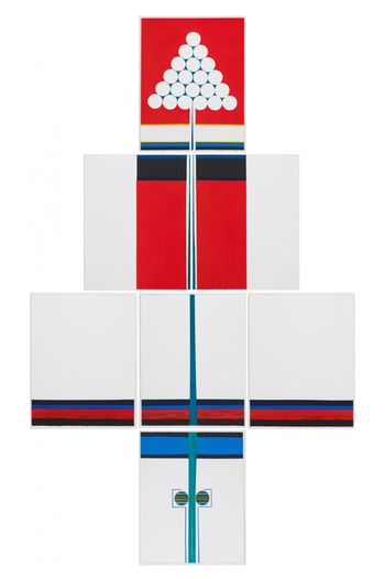 The Tree by Ibrahim El-Salahi contemporary artwork print