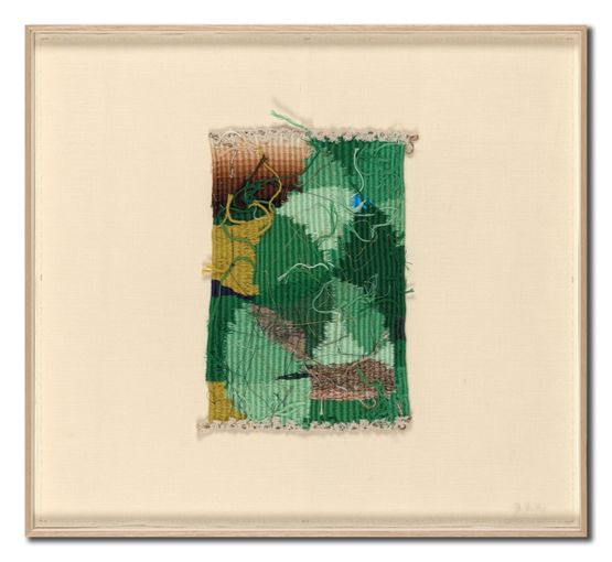 Animal in Two Dimensions Textile I by Bi Rongrong contemporary artwork Textile