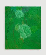 Green Flower by Daniel Chen contemporary artwork painting