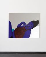 Naki 1 by Stacey Gillian Abe contemporary artwork painting textile