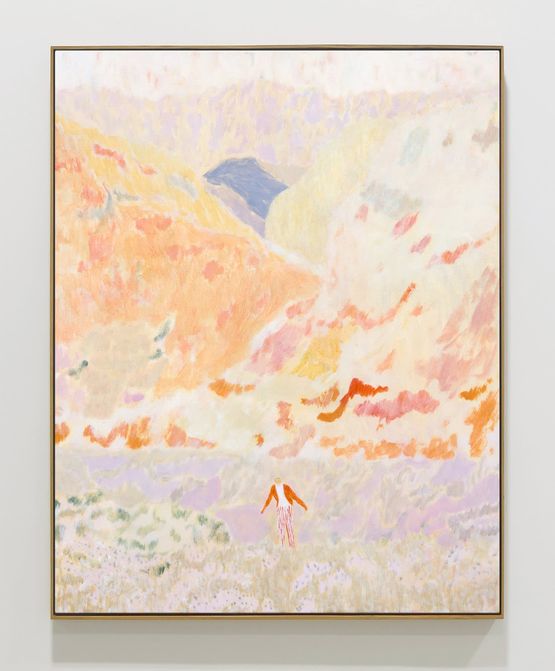The Climber by Alan Ibell contemporary artwork Painting