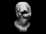 Marble Head - Opus 5 nr.5 by Athar Jaber contemporary artwork sculpture