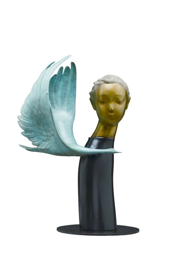 Blue Cloud 5199 by Li Wei  Liu Zhiyin contemporary artwork Sculpture