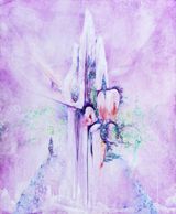 p-landscape 45 by Aljoscha contemporary artwork painting