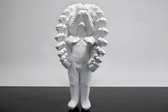 Ah time by Miao Xiaochun contemporary artwork Sculpture