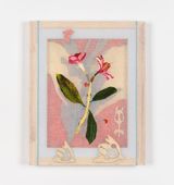 Arbusti della valle - Alloro rosa by Riccardo Baruzzi contemporary artwork works on paper