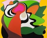 Rising Heartbeat by Go Yayanagi contemporary artwork painting