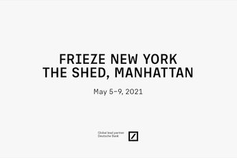 Contemporary art exhibition Frieze New York 2021 at Marian Goodman Gallery New York United States