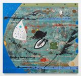 Spiritual Gangster 02 by Ouattara Watts contemporary artwork mixed media painting