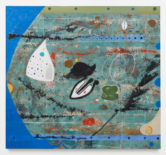 Spiritual Gangster 02 by Ouattara Watts contemporary artwork Painting
