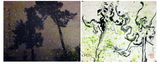 18th Climate Birds in Mulberries by Chu Chu contemporary artwork drawing painting sculpture works on paper