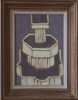 White Fountain by Timur DVatz contemporary artwork painting