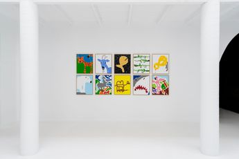 Contemporary art exhibition Jiri Mayer T-10 Project at Alzueta Gallery Seneca Spain