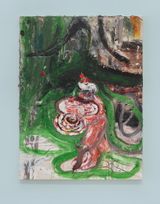 Time Hunting by Qiu Xiaofei contemporary artwork painting