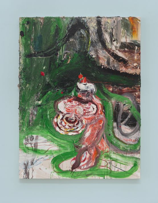 Time Hunting by Qiu Xiaofei contemporary artwork Painting