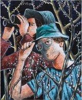 The elusive Birds of Night by Simon Ko contemporary artwork painting