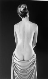 Draped Torso by Ruth Bernhard contemporary artwork photography