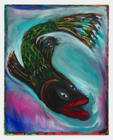 Happy Fish by Josh Smith contemporary artwork painting