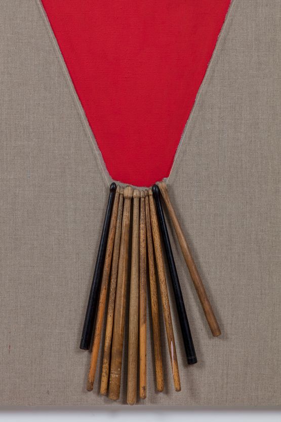 Slit IX by Alexandre Da Cunha contemporary artwork Painting