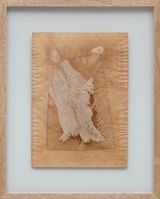 Howl-2 by Fatos Irwen contemporary artwork textile works on paper