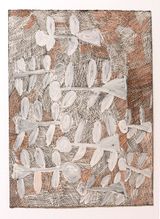 Untitled by Nyapanyapa Yunupiu contemporary artwork works on paper