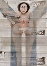 AntiBody 1 by Hayv Kahraman contemporary artwork painting