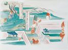 Cave 98 from Dunhuang VII by Wu Yi contemporary artwork Painting