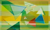 The serpent in the sky will kill us all by Annamieke Engelbrecht contemporary artwork painting