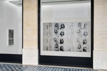Contemporary art exhibition Andy Warhol Andy Warhol Silver Screen at Gagosian rue de Castiglione Paris France