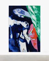 MASCARA DE DIABLADA CRIB by Donna Huanca contemporary artwork painting