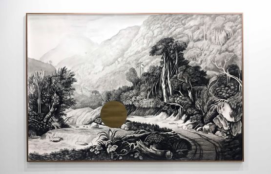 A View in the Island of Jamaica II by Gabriela Bettini contemporary artwork Painting
