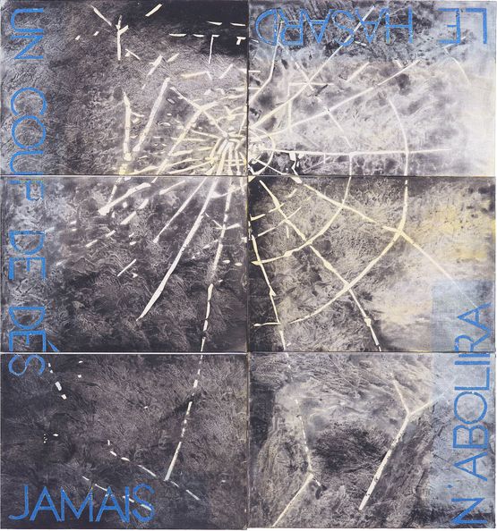 Metaphysical Detail XVII by Imants Tillers contemporary artwork Painting